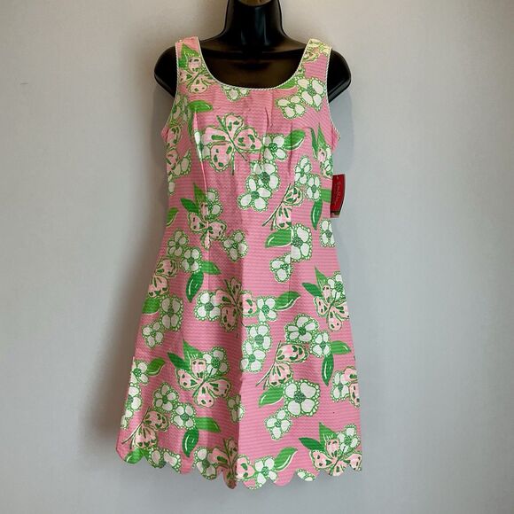 Lilly Pulitzer Nina Dress Pretty Pink Tootie NEW
